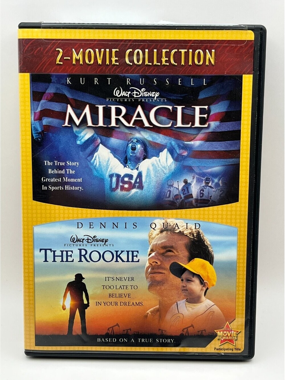 Miracle DVD 2-Movie Collection Kurt Russell 2000s Sports